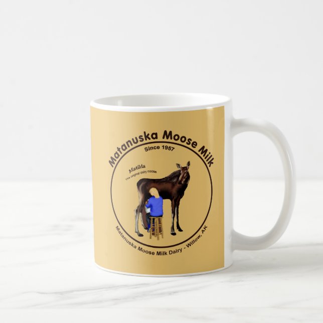 Taza De Café Matanuska Moose Milk (Derecha)