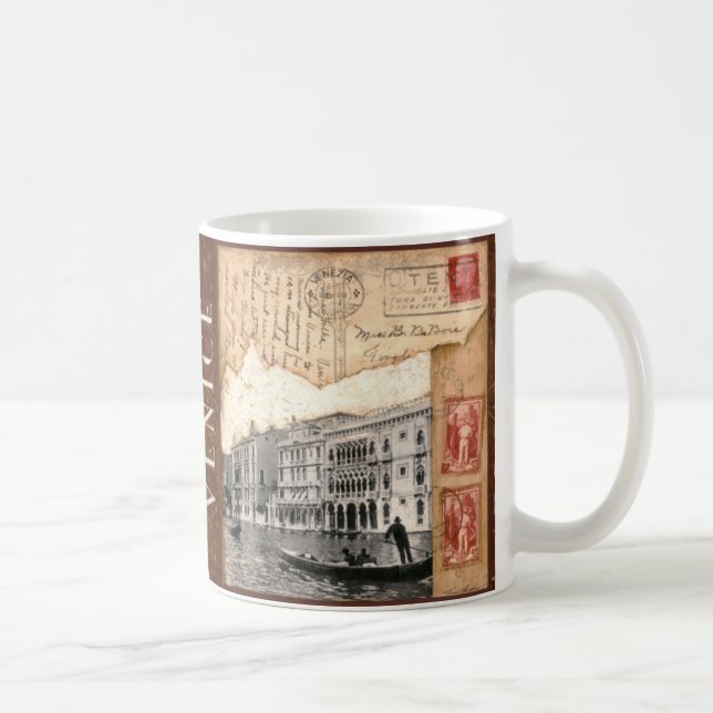 Taza De Café Matasellos, Venecia (Derecha)