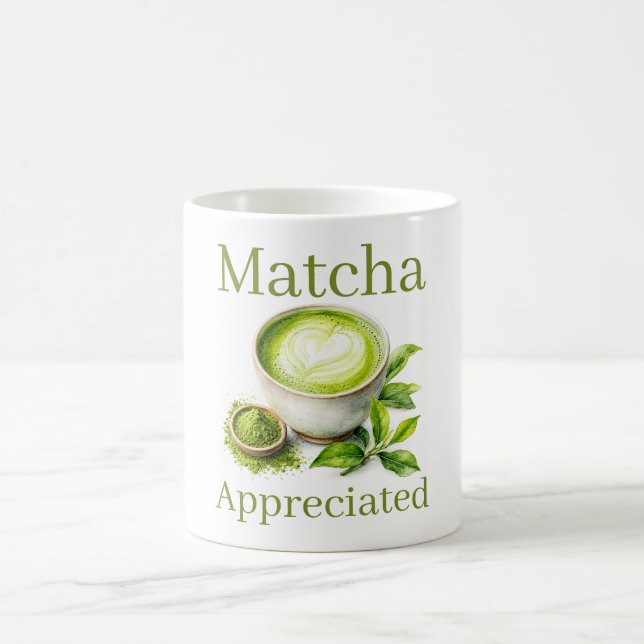 Taza de café Matcha (Centro)