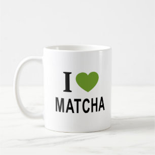 TAZA DE CAFÉ ❤️ MATCHA ME ENCANTA MATCHA I COART MATCHA COFFEE 