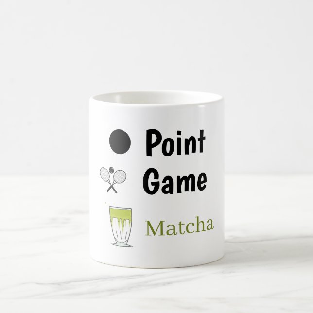 Taza de café Matcha Point Game (Centro)