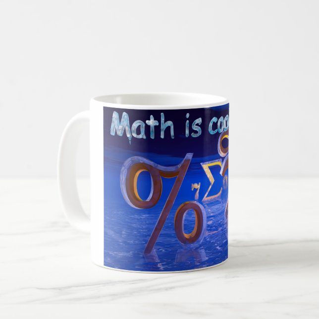 Taza De Café Matemáticas (Anverso izquierdo)