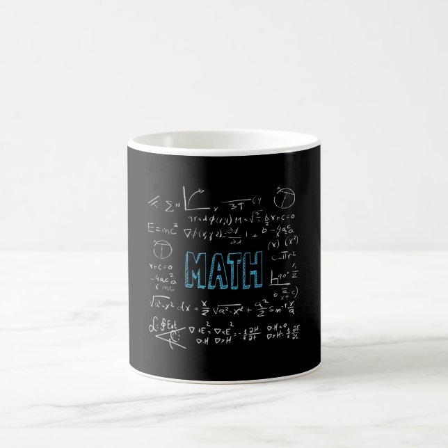 Taza De Café Matemáticas (Centro)