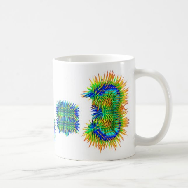 Taza De Café Matemáticas borrosa (Derecha)