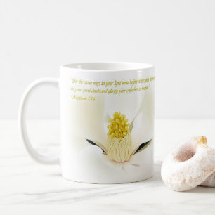 Taza De Café Mateo 5:16 Inspirador