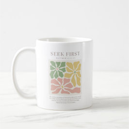 Taza De Café Mateo 6:33 Buscad Primero