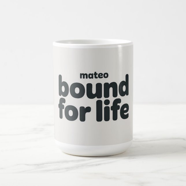 Taza De Café Mateo Bound for Life (Centro)