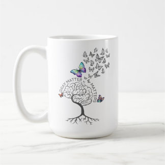 Taza De Café Materia gris de personalizable (árbol de la vida)