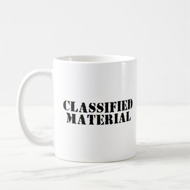 Taza De Café material clasificado (Izquierda)