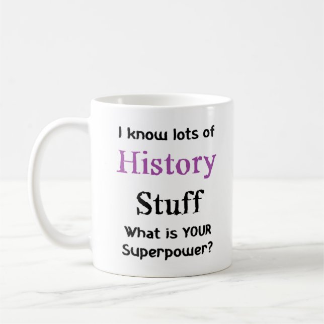 Taza De Café material de historial (Izquierda)