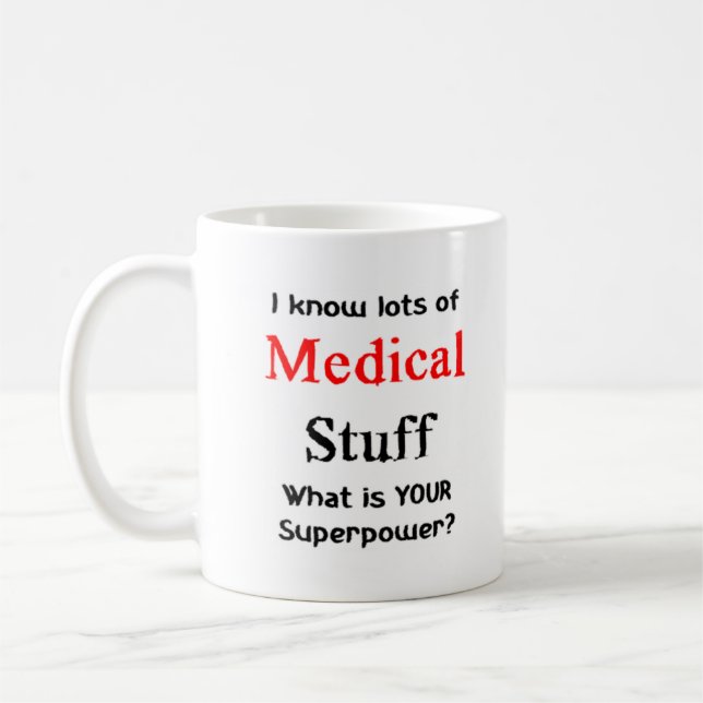 Taza De Café material médico (Izquierda)