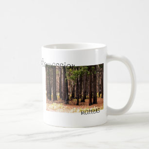 Taza De Café Materias de la compasión