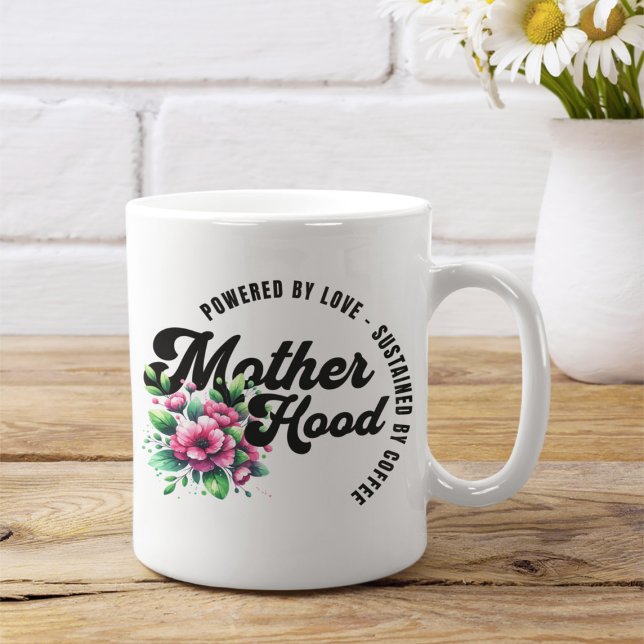 Taza De Café Maternidad impulsada por amor (Subido por el creador)
