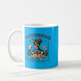 Taza De Café Maternidad Retro Divertido Día de las Madres Rock