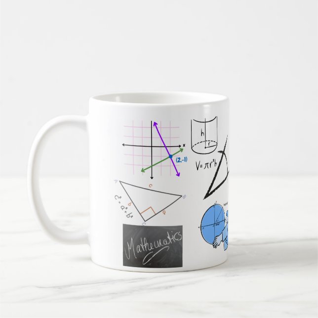 Taza De Café Math matters mug (Izquierda)