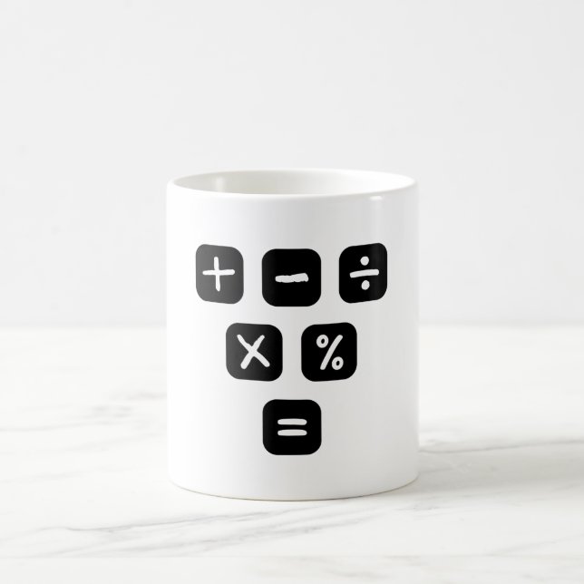 Taza De Café Math Symbols mathematical Signs (Centro)