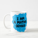 Taza De Café Maths Genius Mathematics Algebra Teacher<br><div class="desc">Sólo aquellos que conocen su horario, son capaces de entender álgebra, y pueden encontrar su camino alrededor de un triángulo. Si eres capaz de hacer esto y más, tal vez quieras una taza de Math Genius. Si eres británico, tal vez quieras una taza de genio de las matemáticas, no alardear,...</div>