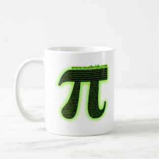 Taza De Café MathVids.com me enseñó a cómo contar al pi