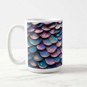 Taza De Café Matices encantados: atractivo de las escamas de si