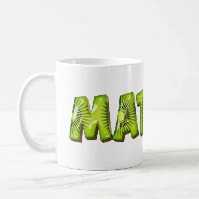 Taza De Café Matilde Name Kiwi Style Tasse Teetasse Kaffeetasse (Izquierda)