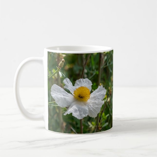 Taza De Café Matilija Poppy Mug (Izquierda)
