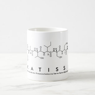 Taza De Café Matisse peptide nombre mug