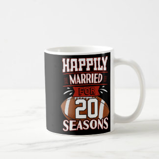 Taza De Café Matrimonio de 20 años - Idea de regalo de 20 años