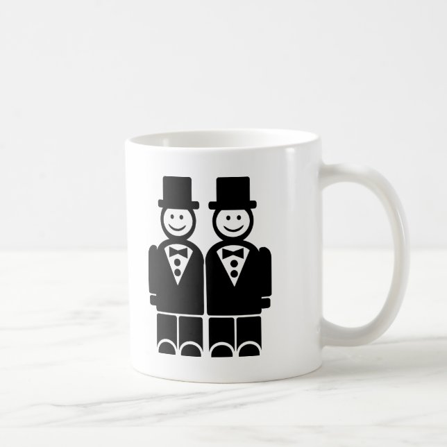 Taza De Café Matrimonio homosexual (Derecha)