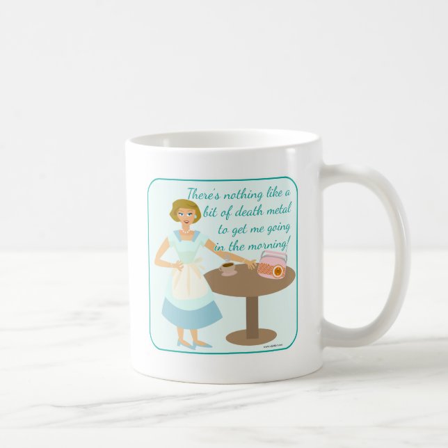 Taza De Café Matrimonio Metalizado (Derecha)
