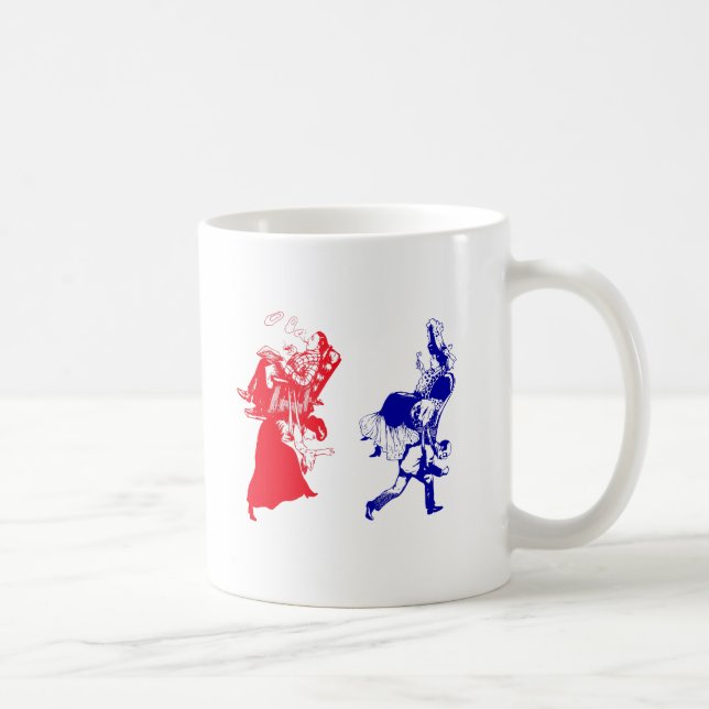 Taza De Café matrimonio victoriano divertido (Derecha)