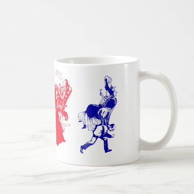 Taza De Café matrimonio victoriano divertido (Derecha)