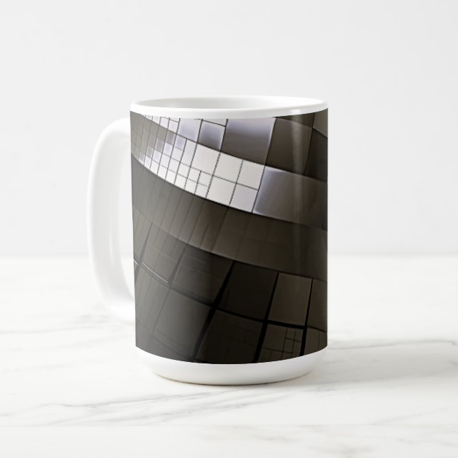 Taza De Café Matriz de acero curvo (Anverso izquierdo)