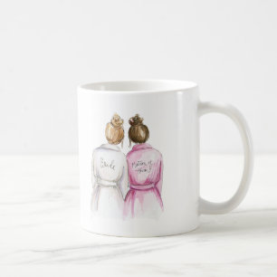 Taza De Café ¿Matrona del honor? Criada rubia oscura del bollo