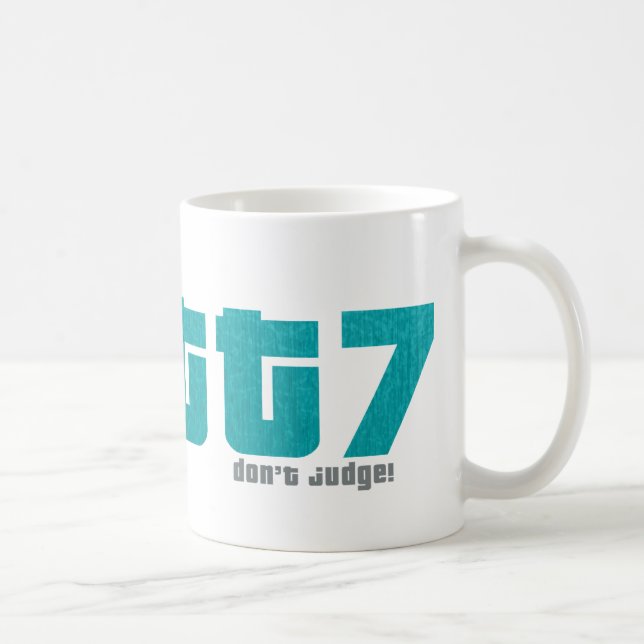Taza De Café Matt7 - No juzgues a Mug (Derecha)