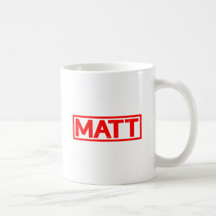 Taza De Café Matt Stamp