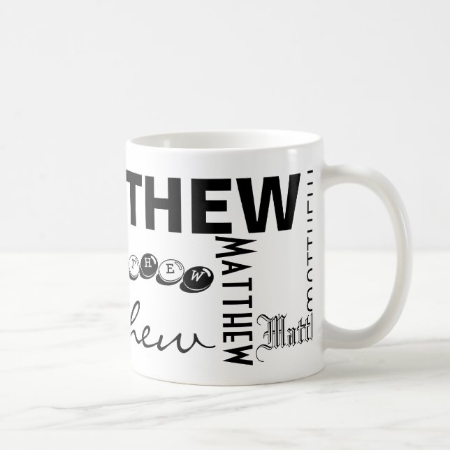 Taza De Café MATTHEW - Personalizar La Mug (Derecha)