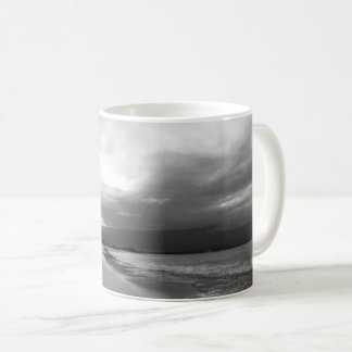 Taza De Café Maui Beach Coffee Mug | Blanco y negro