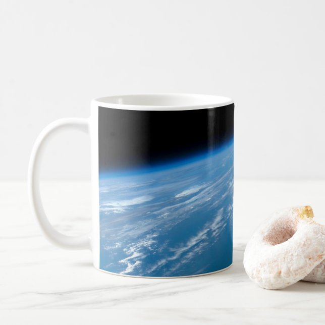 Taza De Café Mauritania Y Sahara Occidental Frente A Las Costas (Con donut)