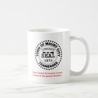Taza De Café Maury City Seal Emblem Mug