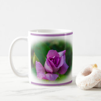 Taza De Café Mauve Rosebud