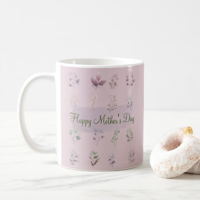 TAZA DE CAFÉ MAUVE SERENITY MOTHER'S DAY (Con donut)