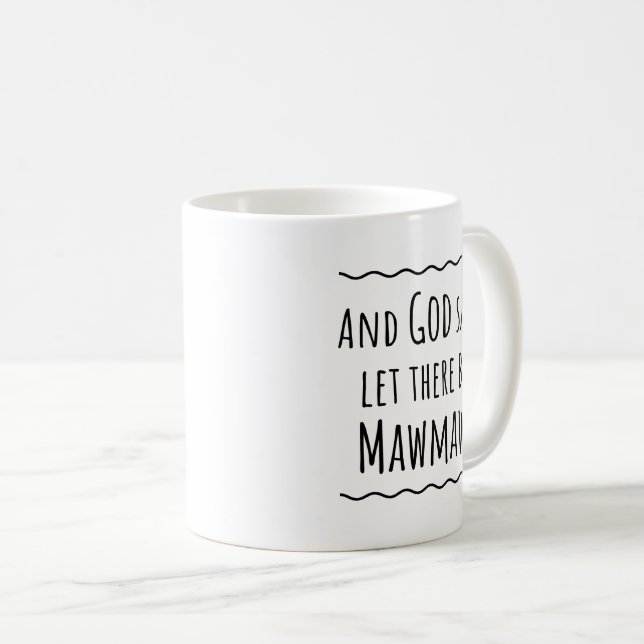 Taza De Café Mawmaw Gift Idea Café Mug (Anverso derecho)