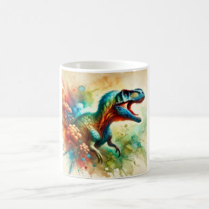Taza De Café Maxakalisaurus in Watercolor 050824AREF106 - Water