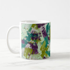 Taza De Café Maximalist Paint Splatters