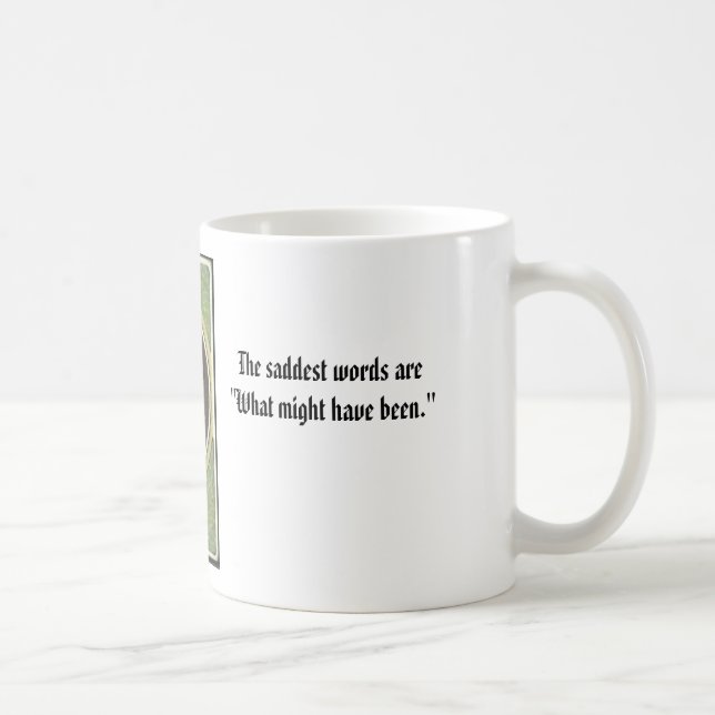 Taza De Café Maximiliano y Carlota, las palabras más tristes (Derecha)