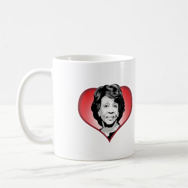 Taza De Café Maxine riega el corazón - (Izquierda)