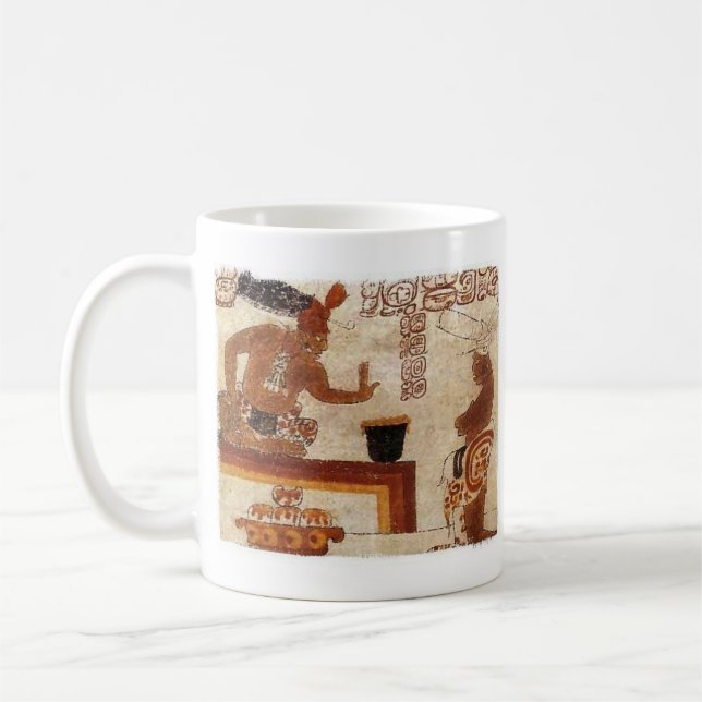 Taza De Café Maya Frothate Chocolate (Izquierda)