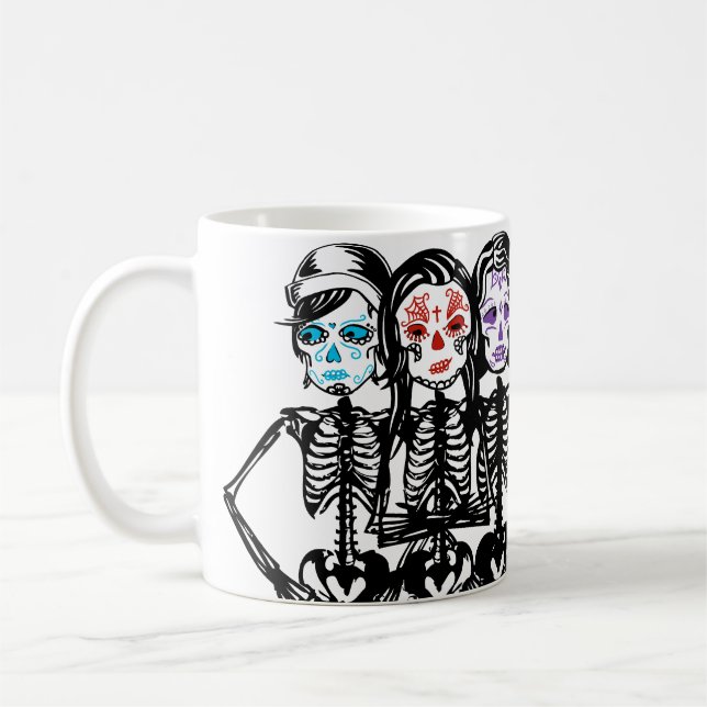 Taza De Café mayday : color tocado (Izquierda)