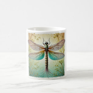 Taza De Café Mayfly in Natural Harmony 100924IREF234 - Watercol
