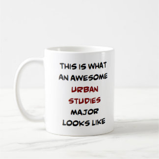 Taza De Café mayor de los estudios urbanos, impresionante